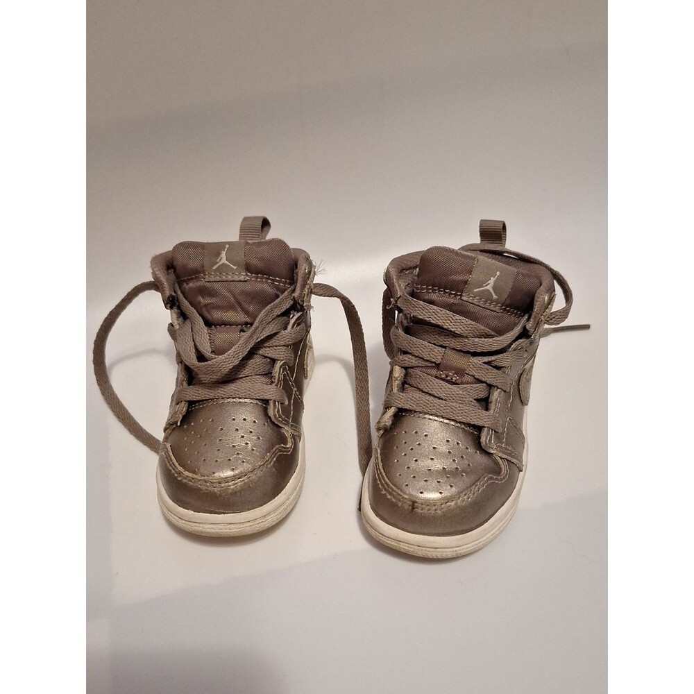 Air Jordan Toddler Metallic High-Top Sneakers